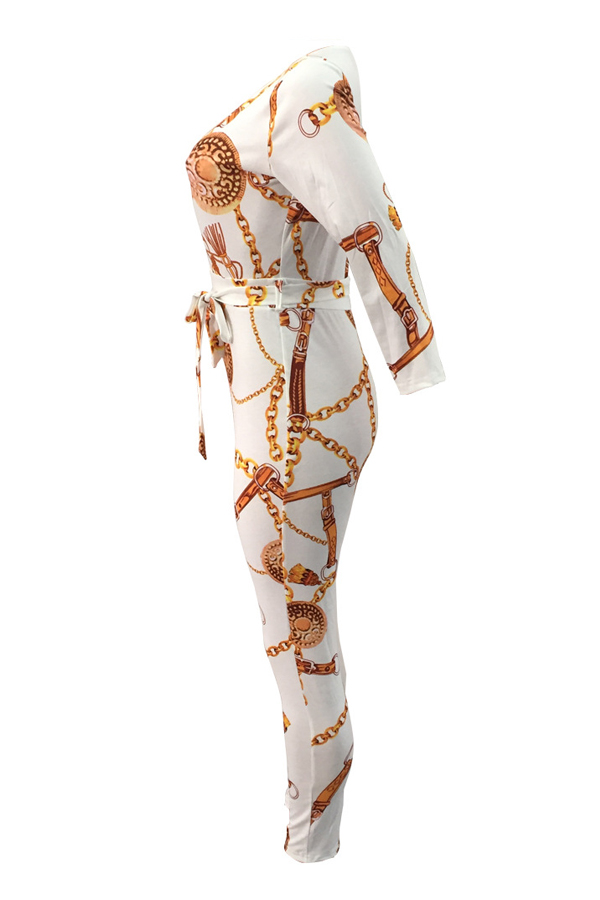 Polyester Print Regular JumpsuitsLW Fashion Online For Women