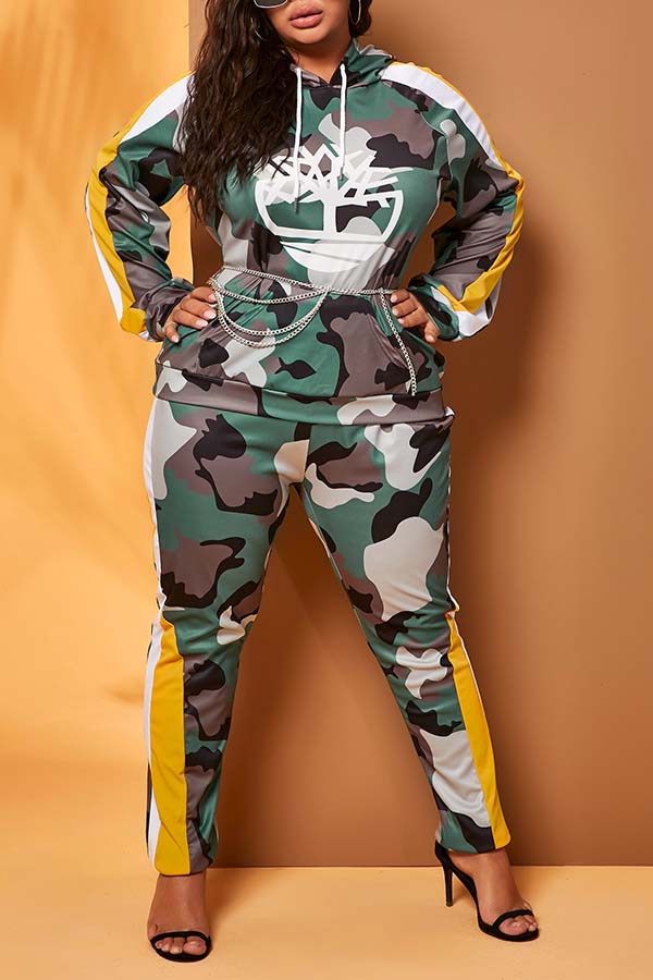 womens green camo pants