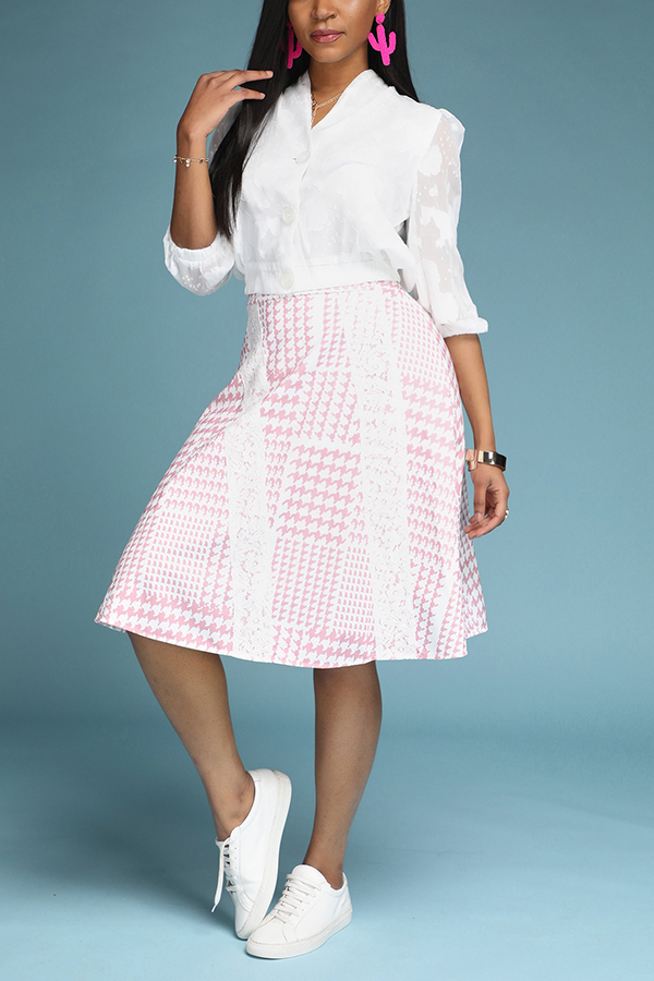 Lovely Trendy Print White Two Piece Skirt Setlw Fashion Online For Women Affordable Womens 7583