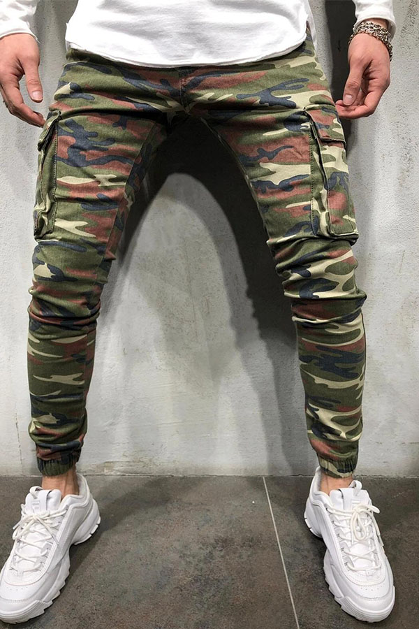 camo print jeans womens