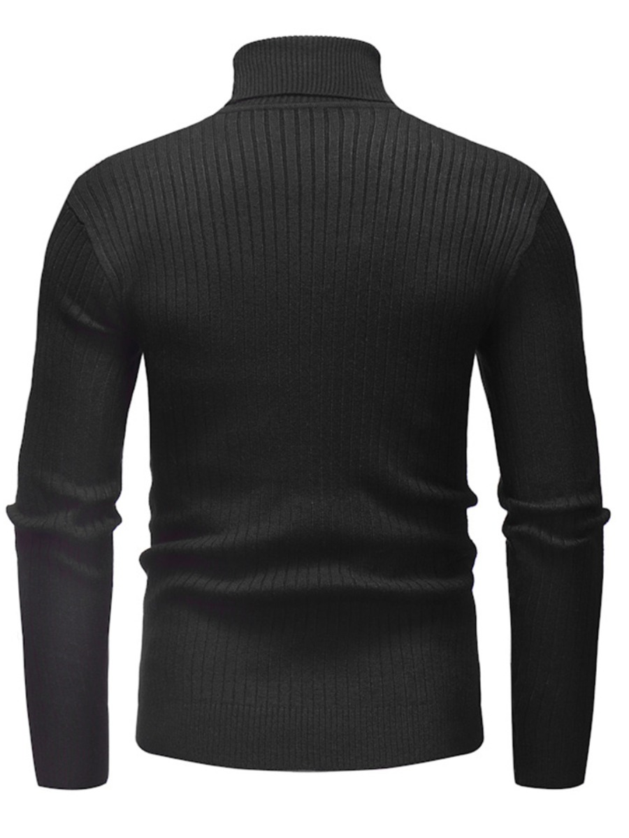 lovely Casual Striped Black Men SweaterLW | Fashion Online For Women ...