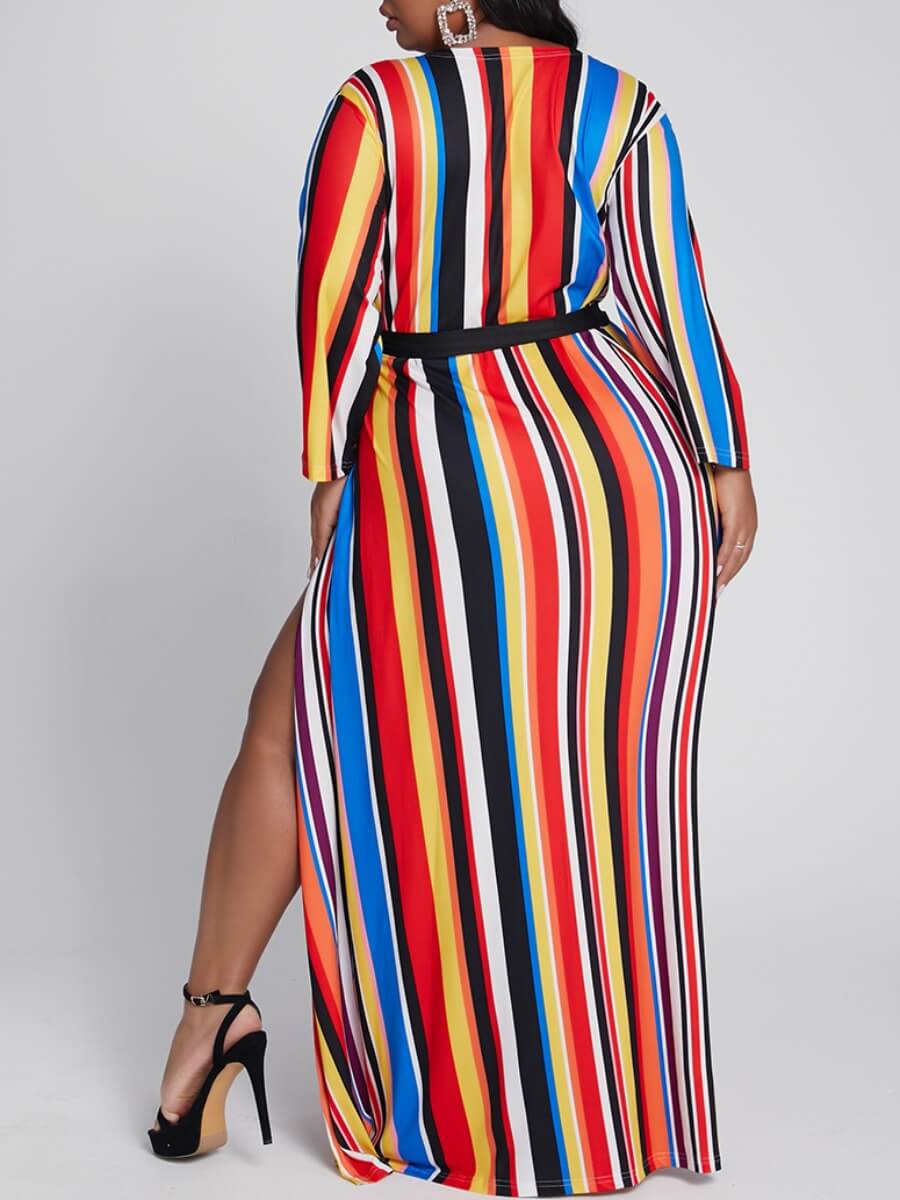 rainbow plus size top