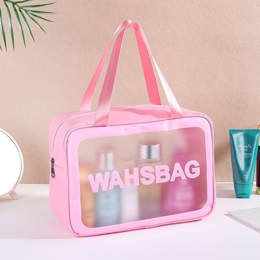 Lovely Stylish See-through Pink Makeup BagsLW | Fashion Online For ...