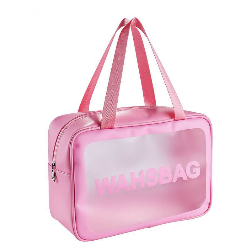 Lovely Stylish See-through Pink Makeup BagsLW | Fashion Online For ...